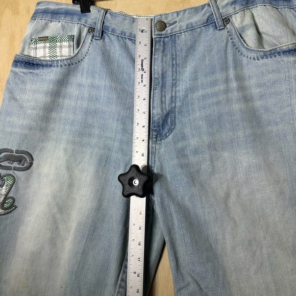 Ecko Unltd Unlimited Jean Shorts Size 42 100% Cotton Men’s - Picture 5 of 14